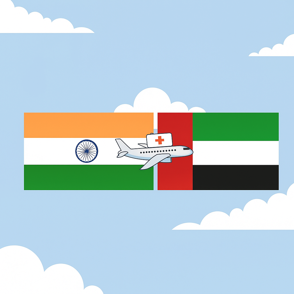 Medicine Courier from India to UAE